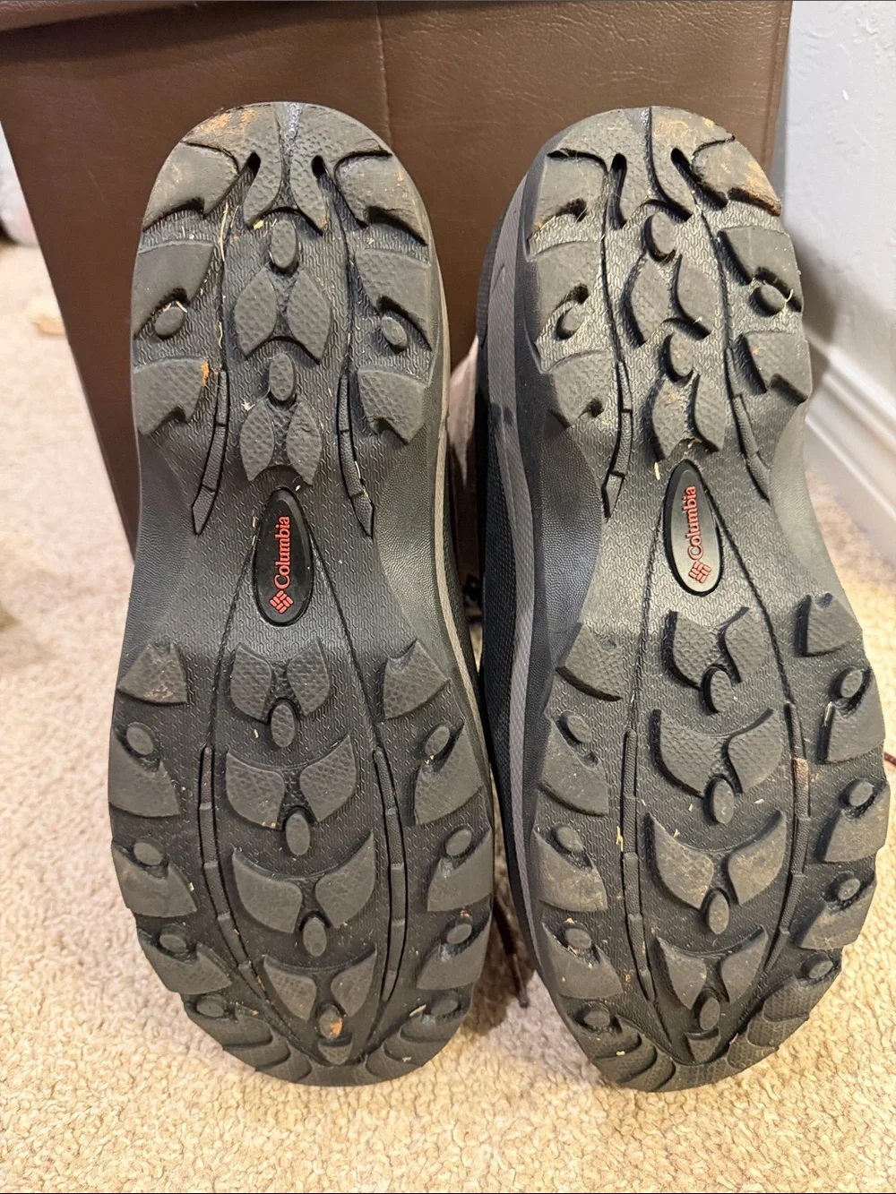 Men’s Columbia Tan and Black Insulated Winter Boots